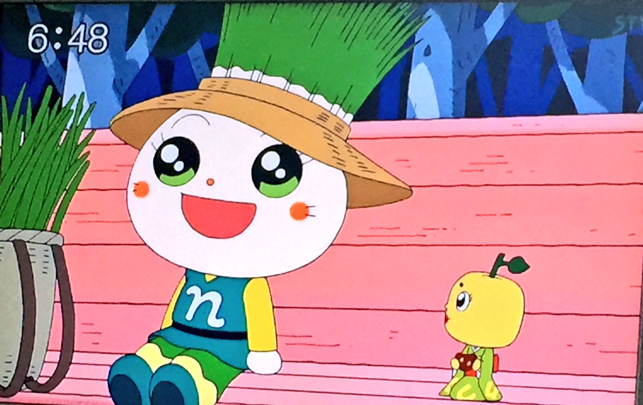 ネギクロ on Twitter "おはよう！ 今日のアンパンマンはコネギくんが出ると聞いて早起きしてアンパンマン見