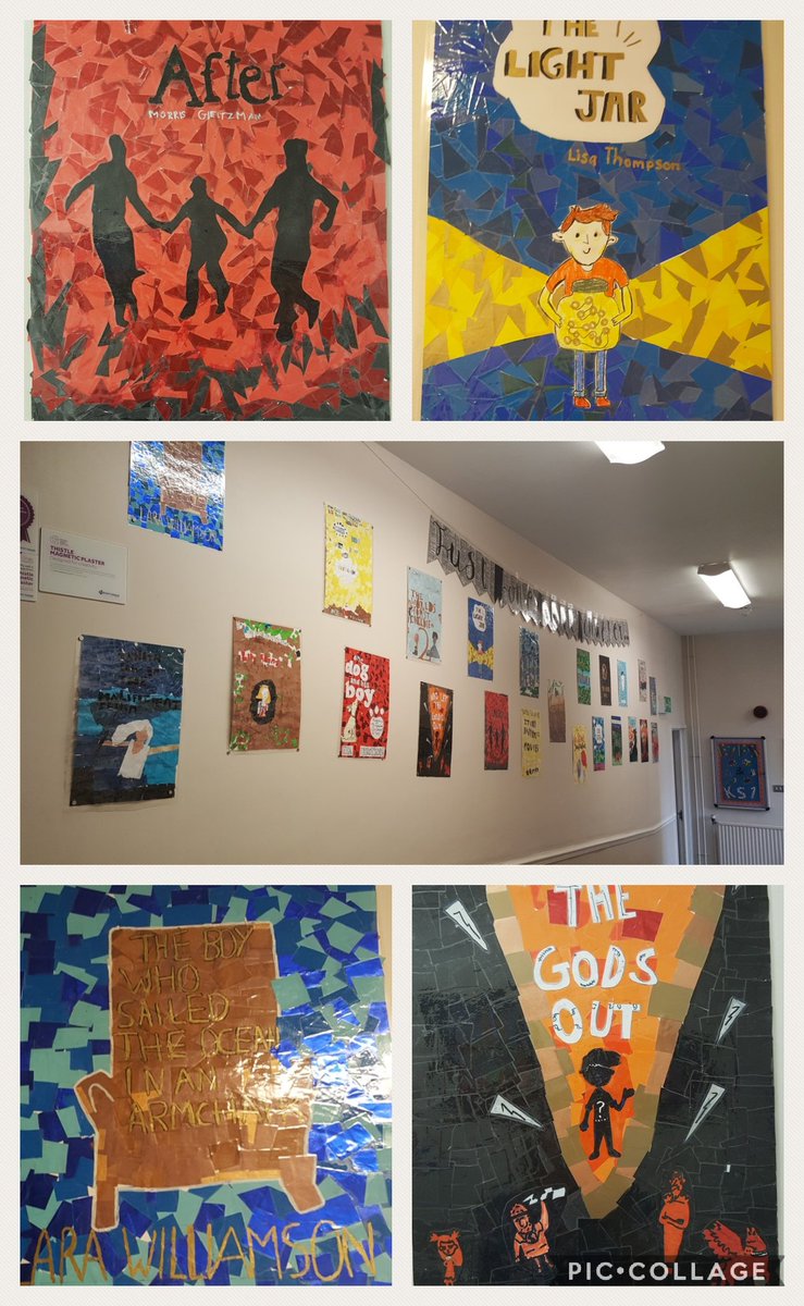 Mrs_Woolcock's tweet photo. Just a handful of the fantastic artwork my class have produced. #welovereading @HugglescoteCPS @lthompsonwrites @malorieblackman @jk_rowling @kdbrundell @MorrisGleitzman @MaryAliceEvans @LaraWilliamson https://t.co/CRggNrWFl7