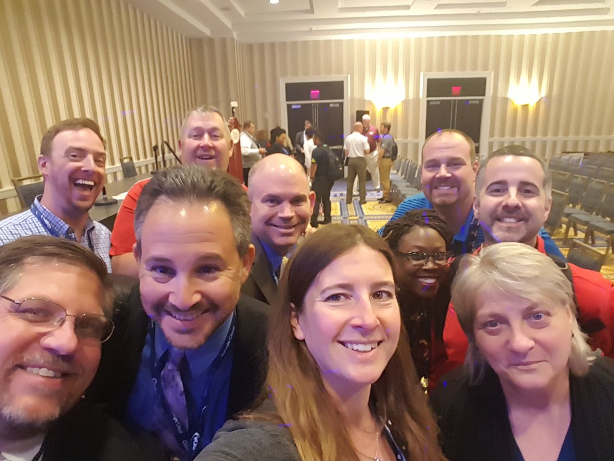 WendyAMayer's tweet photo. These are just some of the many faces responsible for the awesome programming at #CoSIDA18. Join me in saying thank you. #yourock #programmingcommittee https://t.co/yjI9rt0nkV