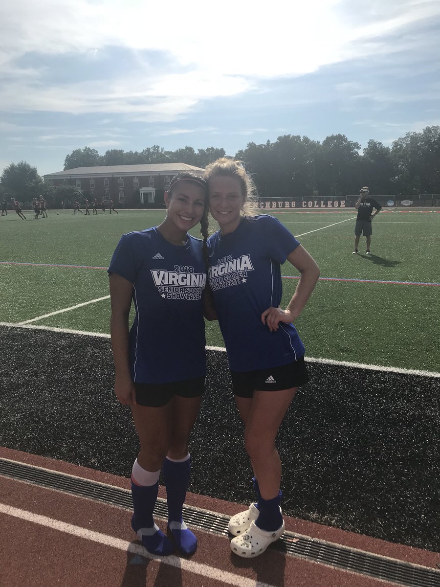 kaitlyn_cox99's tweet photo. Representing colgan high school at the all star soccer senior showcase 😁 @ColganGirlsKix https://t.co/VO5aDYfX4L