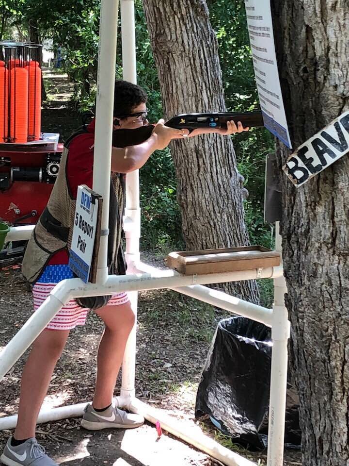 MarcusClayTT's tweet photo. Breaking some clays today at the YESS Nationals in San Antonio!  Good luck Athletes! https://t.co/ejpycoK6El