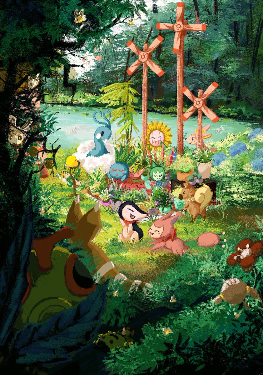 aSeaQuinn's tweet photo. My full piece for the @pkmguildzine! It was an honour to get to work on this zine with so many other talented artists, and a good excuse to get back into the game after so many years ;w;
Copies still available but only one week left to purchase here!
https://t.co/iNduHGZaau https://t.co/5E1Dtb0WXo