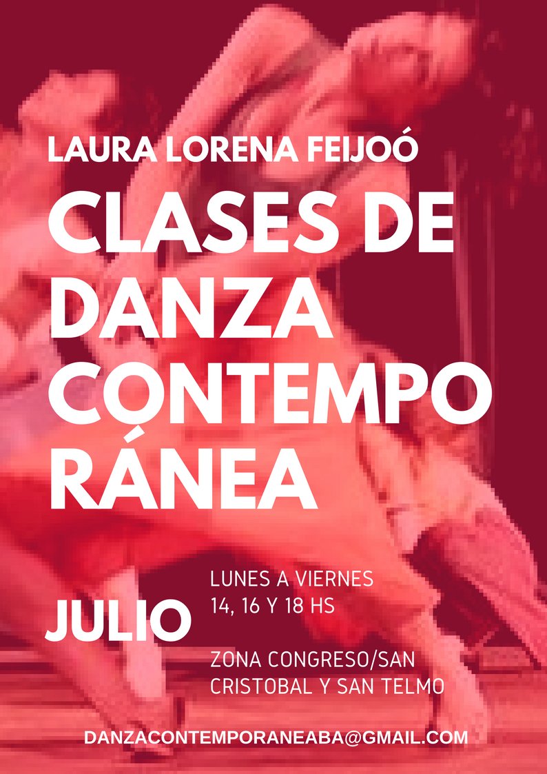 DanzaContempoBA's tweet photo. 🍃🍂CLASES DE DANZA CONTEMPORÁNEA EN INVIERNO 🍂🍃
https://t.co/mpS6NmJgoB
#clasesdedanzacontemporanea #contemporarydanceclasses #danzacontemporanea #DCBA https://t.co/mJ8i5fm1DA