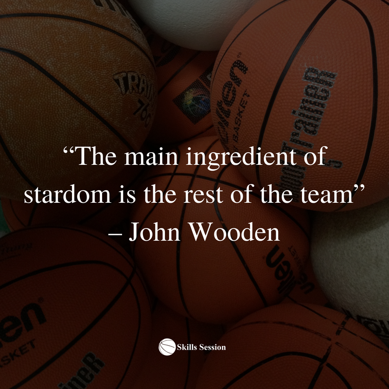 SkillsSessionBB's tweet photo. “The main ingredient of stardom is the rest of the team” – John Wooden

#quotes #basketball #skills #basketballskills #coaching #coach https://t.co/p9IxyiD1lJ