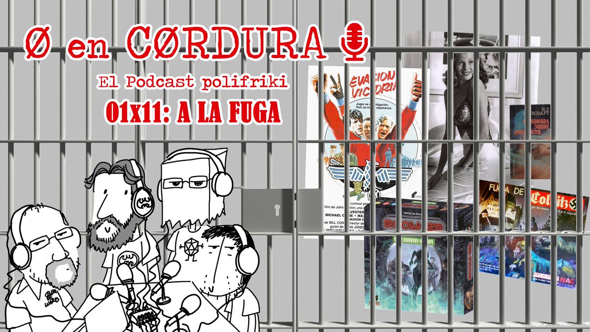 🎙️ ÚLTIMO PROGRAMA de la temporada de #0enCordura! fugas y huídas memorables! 🏃‍♂️ ivoox.com/26828882