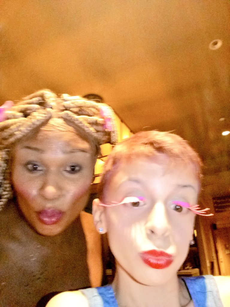 desmond_amazing's tweet photo. Thank you so much @Peppermint247! You were absolutely AMAZING in @HOHmusical! Love you! ♥️
.
Lashes by @ChimeraLashes
.
#peppermint #headoverheels
#androgyny #babydrag #brooklyndrag #clubkid #clubkids #drag #dragkid #dragkids #dragqueen #dragslayer #dragutante #desmondisamazing https://t.co/q5vz7tNSKk