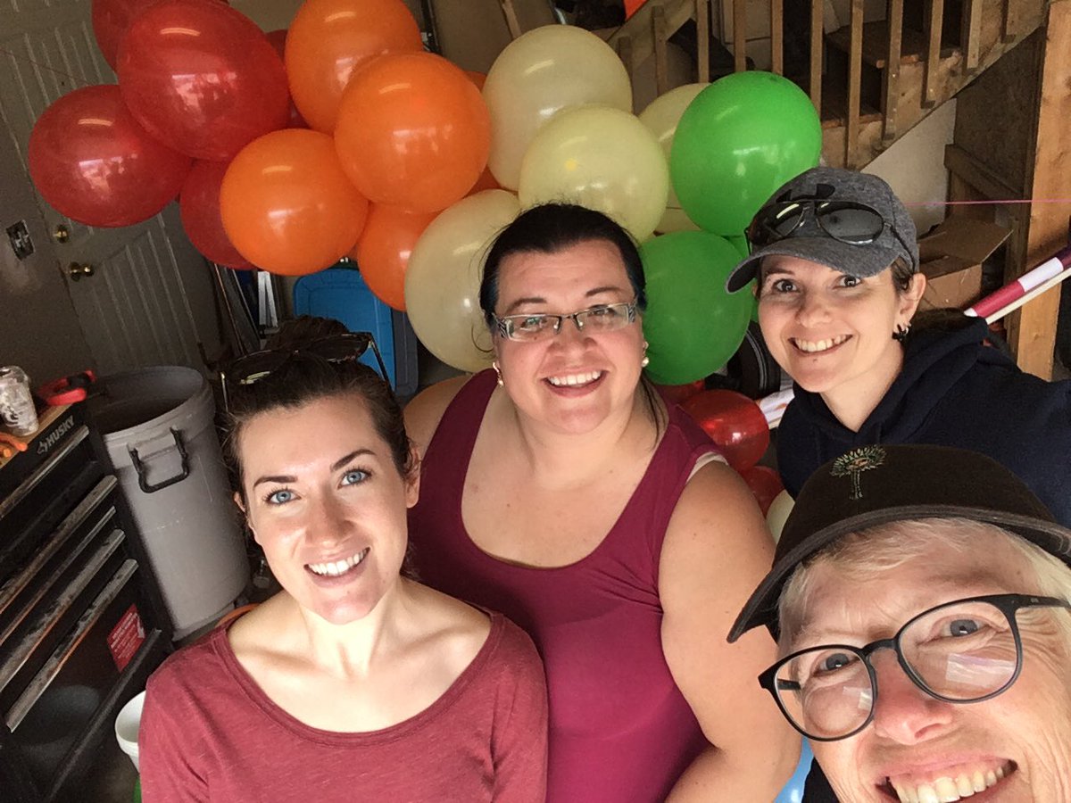 kittycochrane's tweet photo. Getting ready for the #ymmpride float at the Fort McMurray Canada Day parade. Safe & caring schools & communities. @RMWoodBuffalo @ATALocal48 @FMPSD @FMCSD @KristopherWells @EcoleMcTavish @Dickinsfield @HolyTrinityYMM https://t.co/eLiPxmlBDc