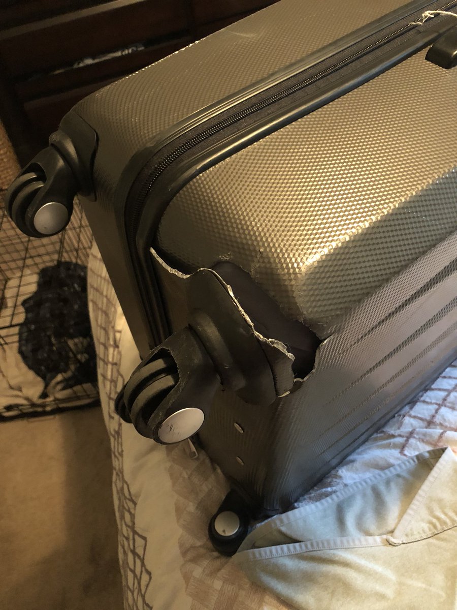 broken baggage