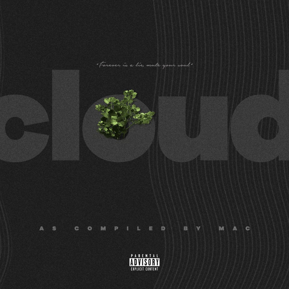 themacsolomon's tweet photo. Cloud
A compilation of songs for a certain mood. https://t.co/3jqFrtrBWj