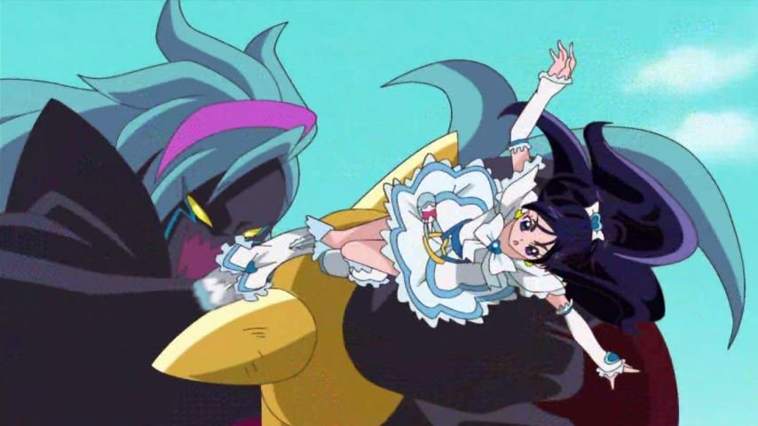魔法も武器も無しの肉弾戦 戦闘民族っぷりを遺憾なく発揮する初代プリキュア Hugっと プリキュア 戦闘シーン Togetter