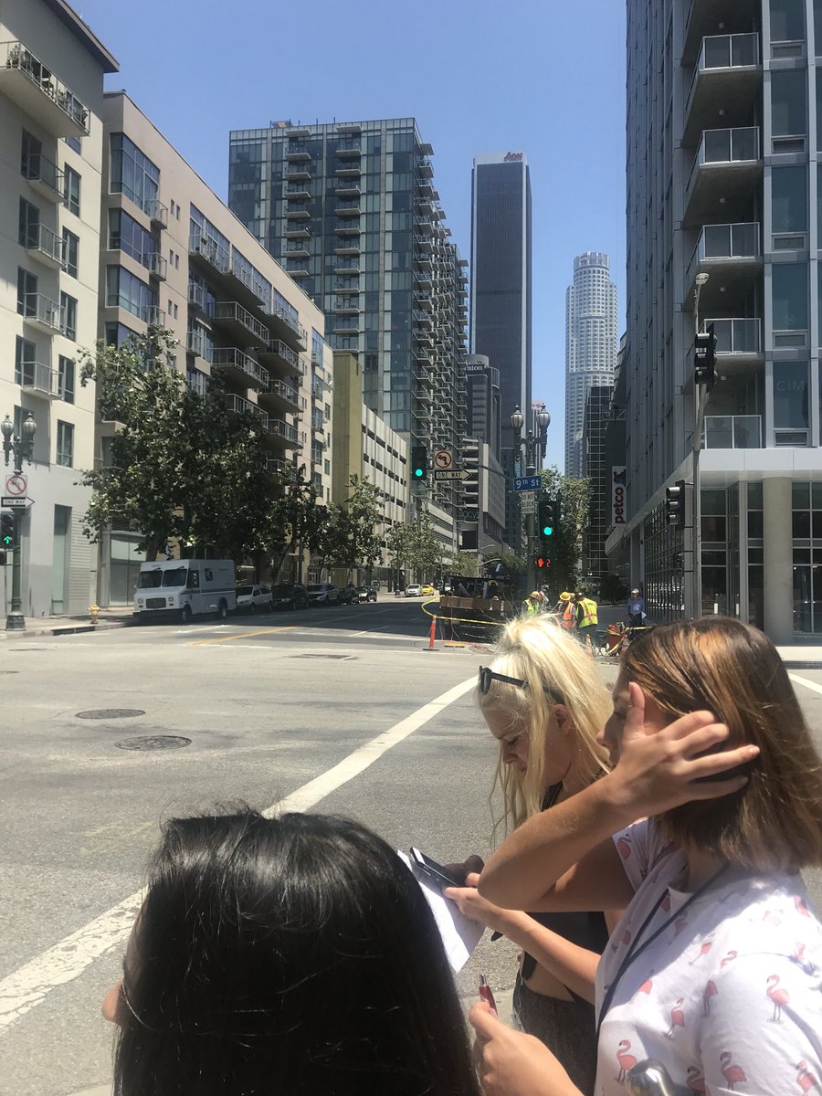 josephine_a_m's tweet photo. I cant describe to anyone the reason why I love this place... but have you ever walked down a street and thought that it is where you belong? Because that is the only thought that comes through my mind when walking down the streets of downtown LA❤️ #3daysoffashion #summerofdeca https://t.co/8kgtlCMVQn