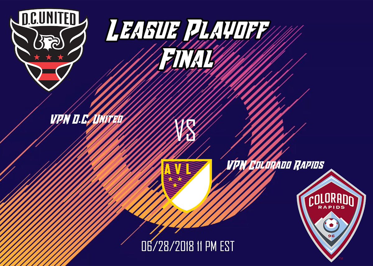 VPN_AVL's tweet photo. Final two facing off tonight tune in to see who will be crowned. Finals Tonight 11PM EST 
#fifa #fifa18 #proclub #playoffs #worldcup #cup #emls #mls #easports #playstation https://t.co/3buGGZteL6