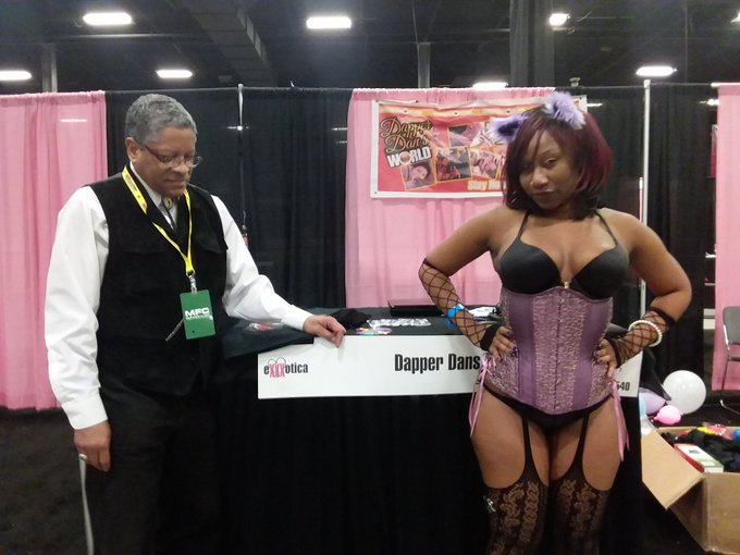 @DapperDansWorld Booth At EXXXOTICA NJ https://t.co/V8aKOc0Ot3<a class="tags" target="_blank" title="On Twitter" href="/?out=eyJ0eXAiOiJKV1QiLCJhbGciOiJIUzUxMiJ9.eyJpYXQiOjE3MjM0OTgxNTYsImlzcyI6InR3cG9ybnN0YXJzLmNvbSIsIm5iZiI6MTcyMzQ5ODE1NiwiZXhwIjoxNzU1MDM0MTU2LCJyZWRpcmVjdF91cmwiOiJodHRwczovL3R3aXR0ZXIuY29tL0RhcHBlckRhbnNXb3JsZCJ9.EDMn6R9as-ouounxaWbu9ukyT6W_Q18kolY7SP7XeFxPN4r_vkp5MxkW3gg5f-u8ts1My6_ebVtnWWBAMHu6xQ">@DapperDansWorld</a>
