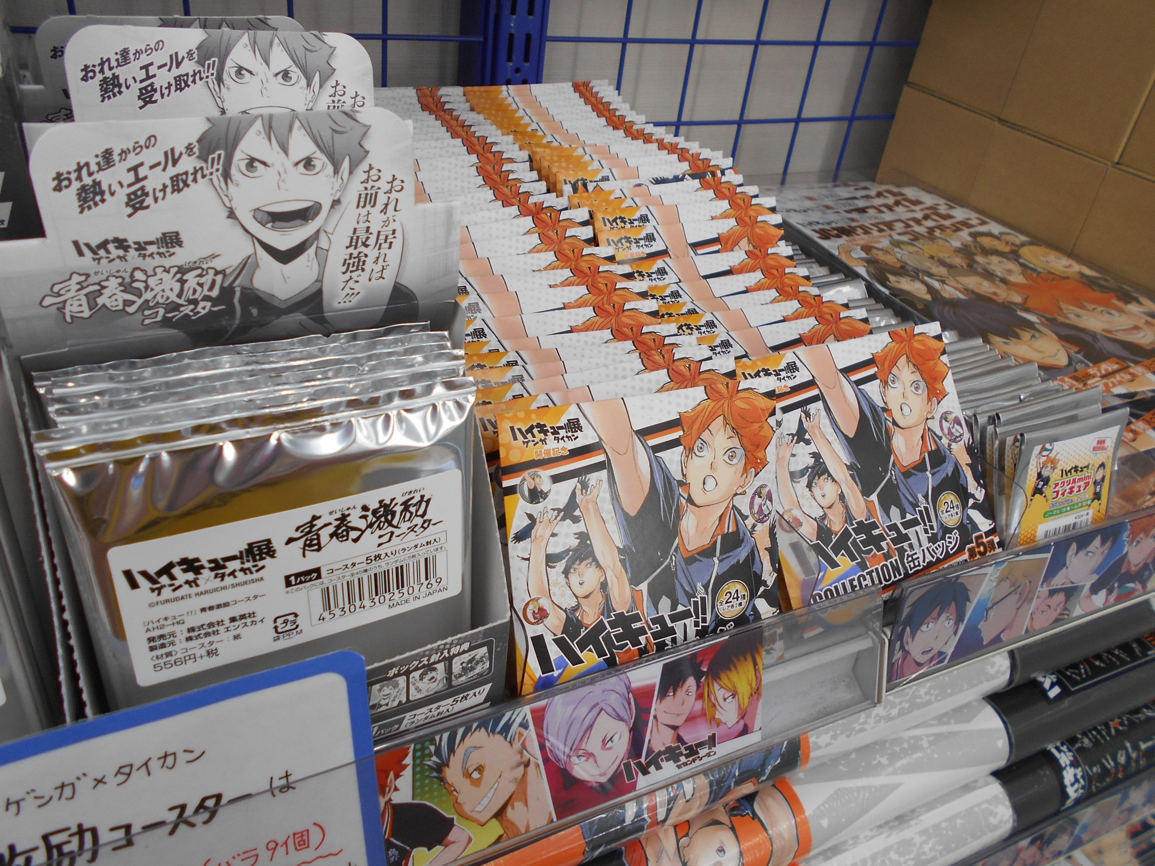 ハイキュー!!展 ゲンガ×タイカン 青春激励コースター 全45種+BOX特典