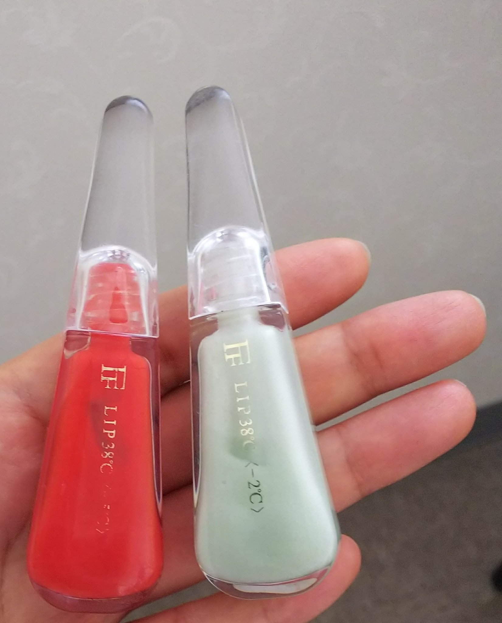 しる フローフシもグリセリンフリーだった 緑は寝る時用