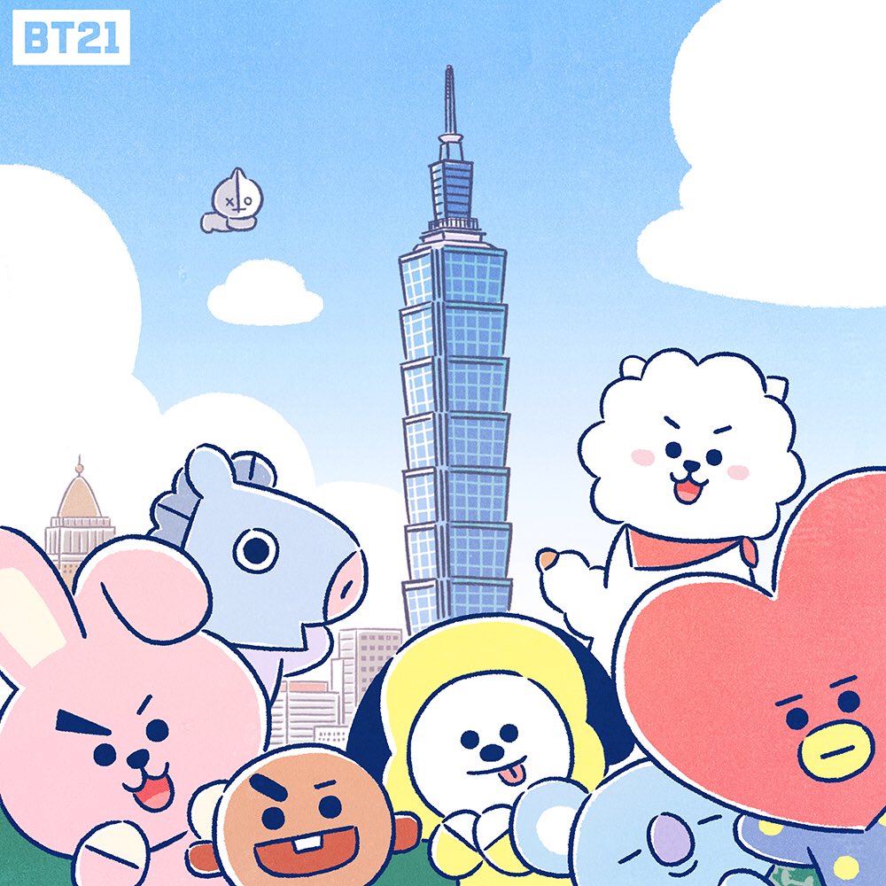 BT21 on Twitter: "Mark your calendar #TAIWAN, here comes #BT21~! On