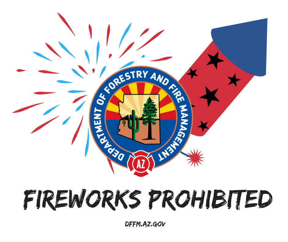 azstateforestry's tweet photo. Fireworks are a no-no on #Arizona State Trust lands - no matter what time of the year. #AZStateFire #AZForestry https://t.co/xT9dnP2uUm