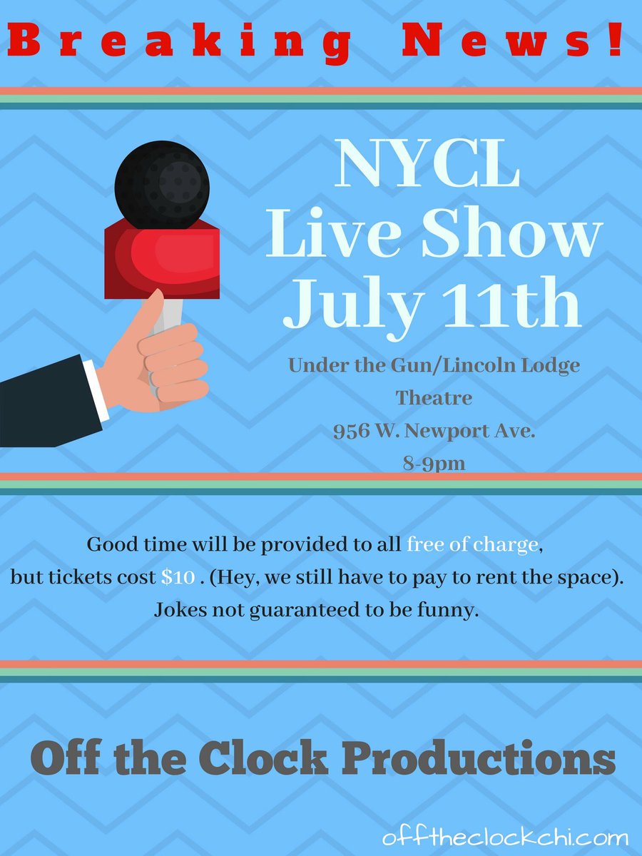 NYCLchi's tweet photo. Have you heard we’re doing a live show on July 11th?! Buy your tickets now through the link in our bio! 🤩 See you there! 💥🎬 https://t.co/yBKU0lAv8E