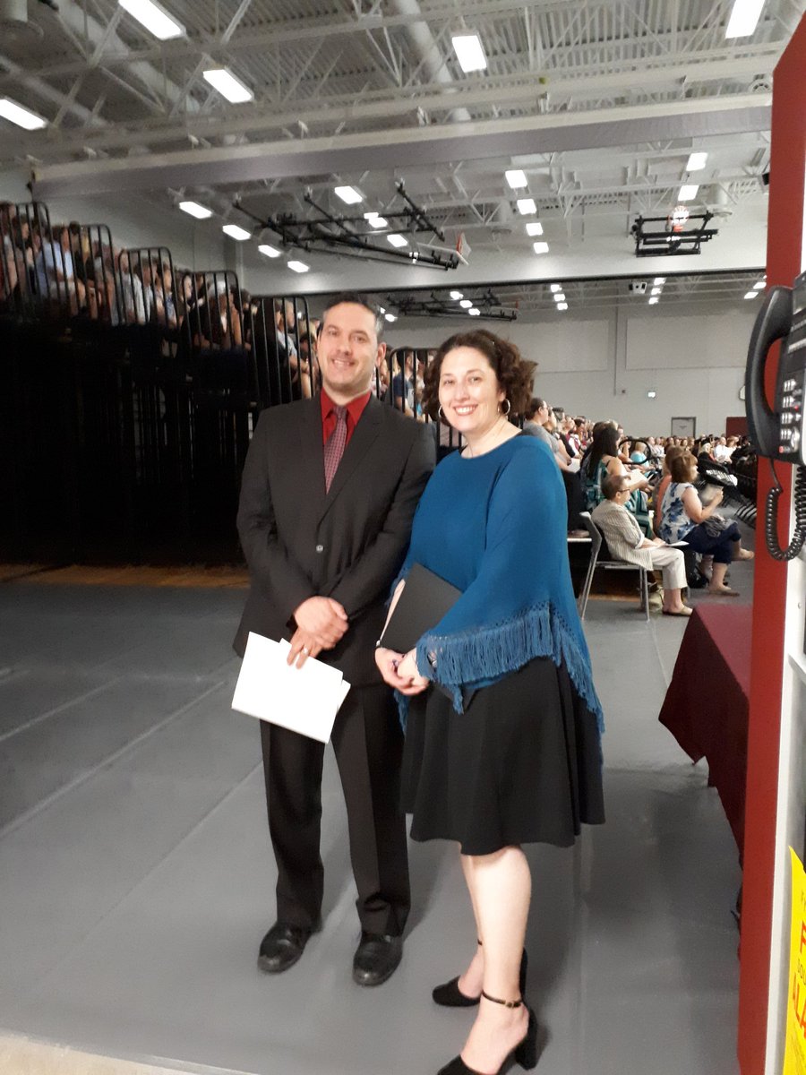 LeamingtonDSS's tweet photo. Happening now:  Our first graduation in the new building.  Wow! https://t.co/cjzPMSEWUv
