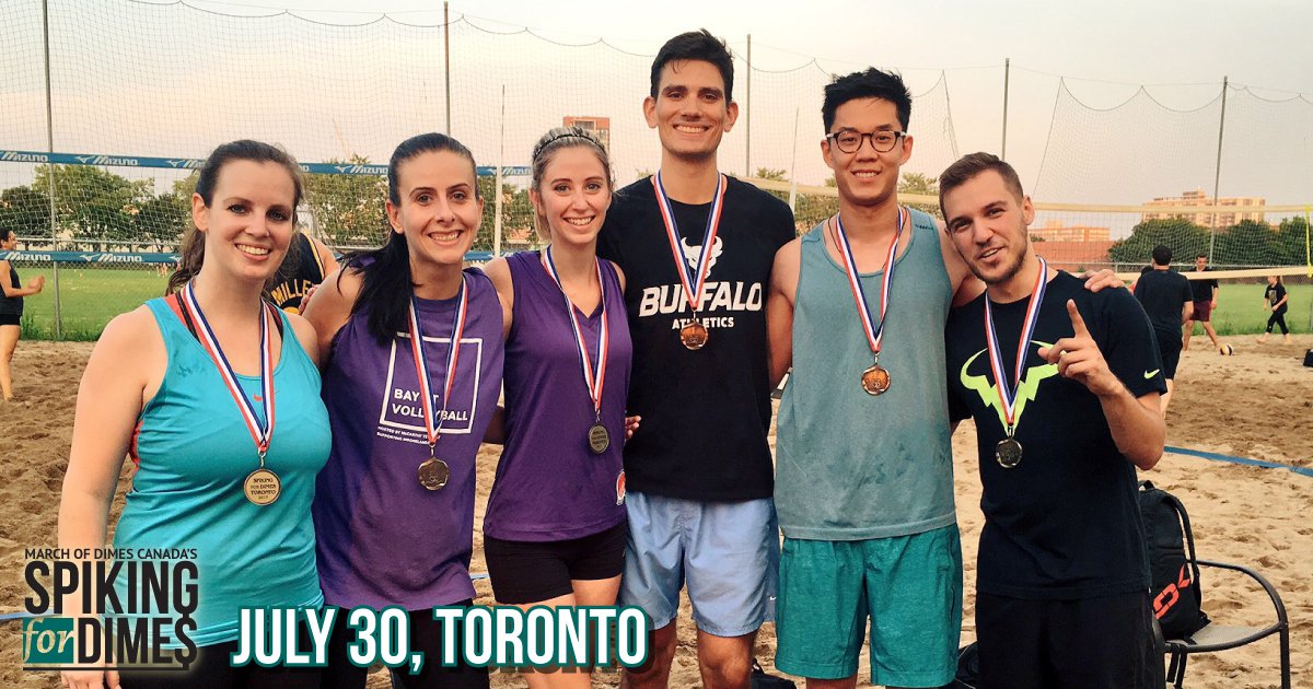marchofdimescda's tweet photo. Beach Volleyball, anyone? Get a team together, fundraise, &amp; come to beachblastTO July 30 for #SFDToronto! Your participation supports young adults with disabilities, helping learn skills that bridge the transition to adulthood. https://t.co/0wwYsLQpTI https://t.co/vdsfnXncHD