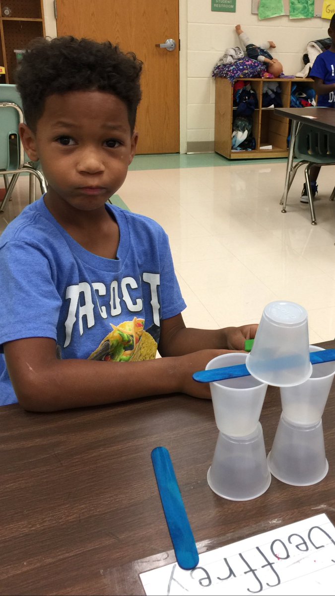 crnjrdn's tweet image. PreK engineers in action @vcsvpk #vcssummer #STEM
