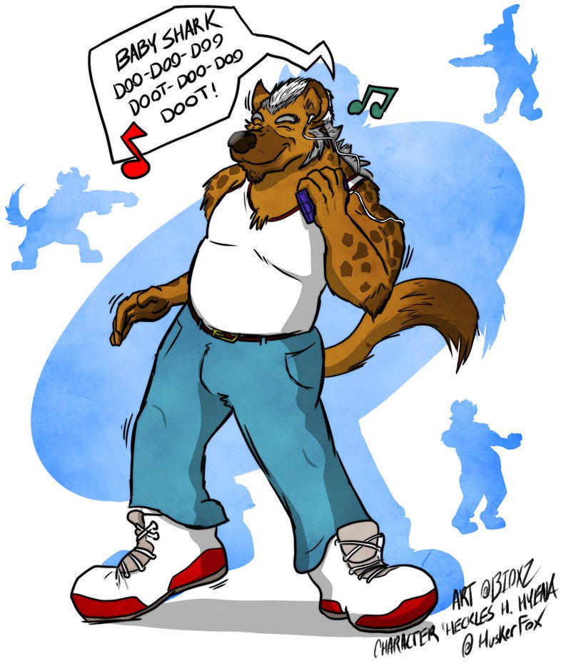 HuskerFox's tweet photo. I love Heckles Hyena.
Husker's my main but it's nice to jump over to my Hyena.
Been using him a lot. He hasn't seen this much action since the LJ days.
We made him match my age more. Daddy-Yena :p
#furry
#furryart
#Graymuzzles
#Greymuzzles
#Greymuzzle
#Graymuzzle https://t.co/sukCFhIfRZ