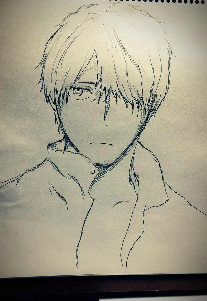 Renshow A 昨日 蟲師ギンコを描いてみたが なんだか別のイケメンになった 蟲師 ギンコ