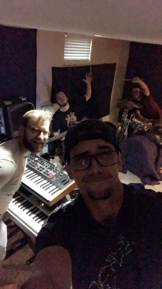 GeneticsMusic's tweet image. As you can see, we’re pretty pumped about the new songs we created today :D