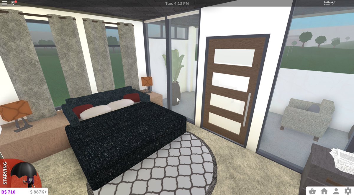 7 On Twitter One Story Modern Small House 51k Single Bedroom