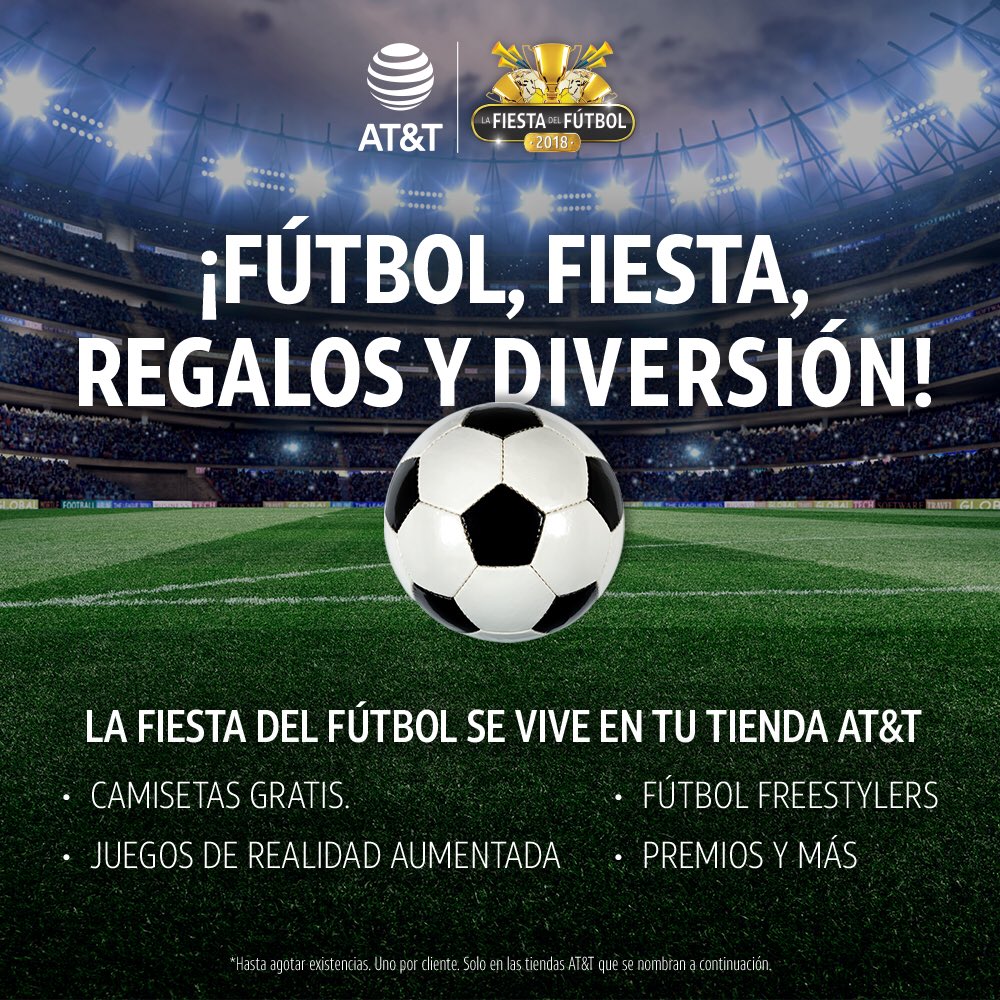 Lakes3Min's tweet image. Venga y visítenos en su tienda de AT&amp;amp;T en Miami Lakes, tenemos un evento de football y todos están invitados, mañana junio 29 de 12 del día, a 4 de la tarde. Estamos en el 5644 NW 167th street Miami Gardens FL 33014 @Avi_Ciec_ARSM @gm112h @CristySwink @efrenfavela @One_FLA
