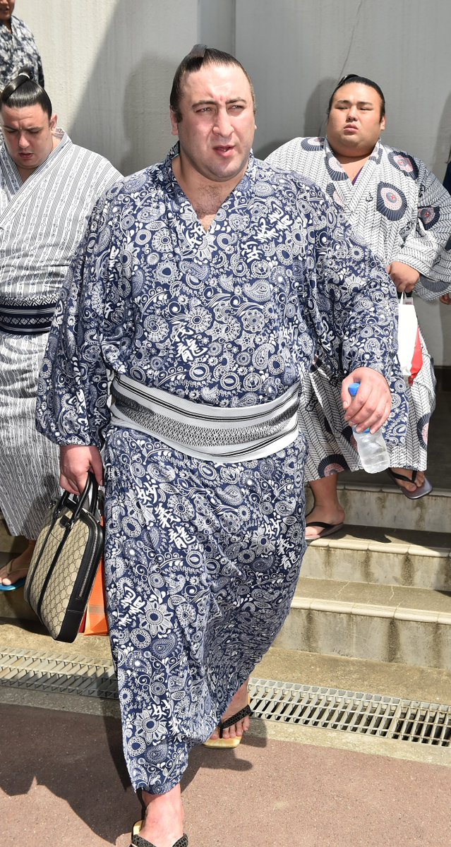 栃乃洋 反物 yk287a 浴衣 相撲