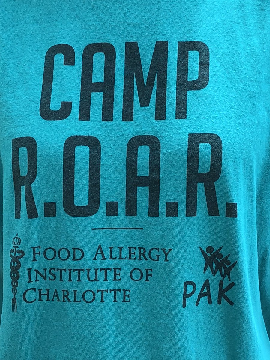 allergyconnect's tweet photo. This is one of my most favorite weeks of the year! I love being a counselor at allergy camp. I’ve had 15 little ‘Monkeys’ (age 5) all week.😀 #CampRoar @PAKCHARLOTTENC #ReallyOutstandingAllergyRetreat #foodallergy #kidswithfoodallergies https://t.co/J0fDpQ7JzD