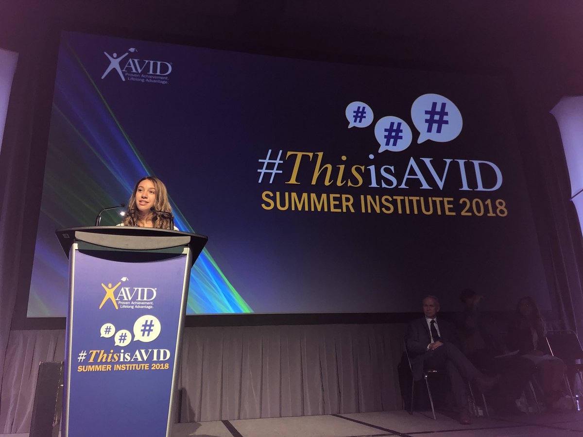 AVID4College's tweet photo. “In AVID, you are never fighting the battle alone.” -Keliz White #ThisIsAVID https://t.co/V8FyGwOMQu