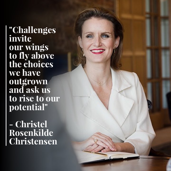 TreasureCRC's tweet photo. "Challenges invite our wings to fly and not stay stagnant in our choices that we have outgrown... and ask us to rise to our potential."

- Christel Rosenkilde Christensen https://t.co/XVMrNE7njX