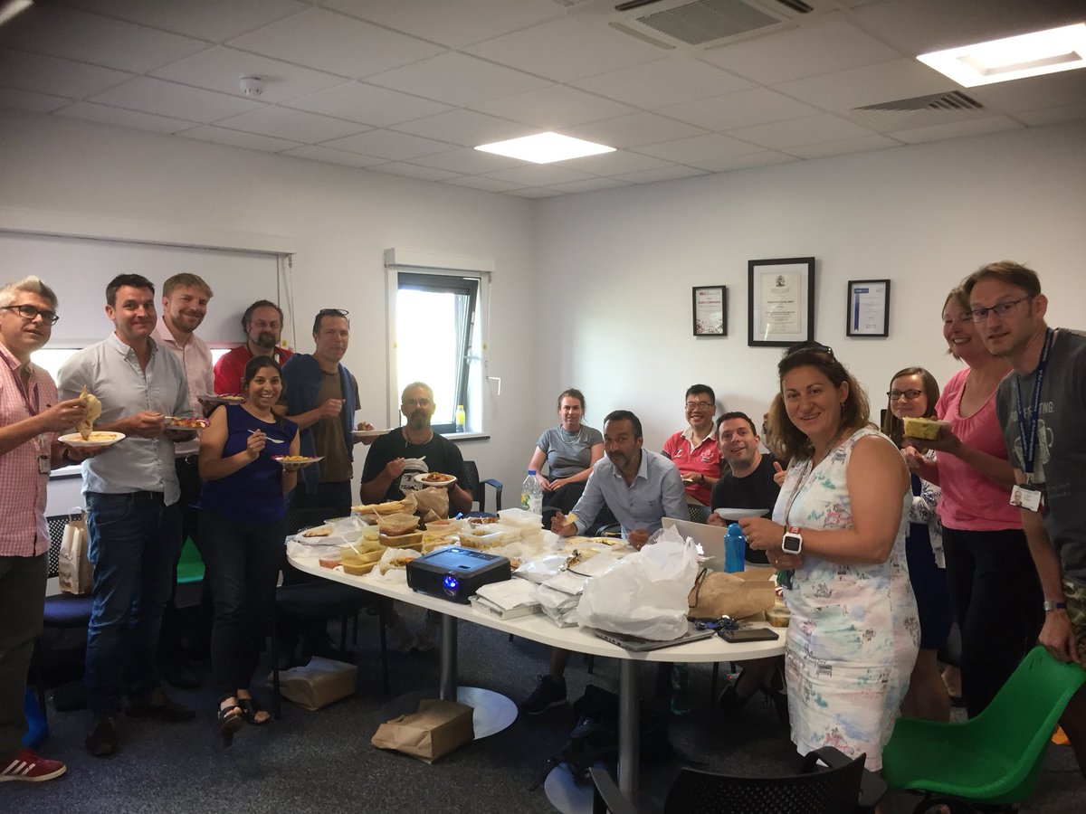 drsalwamalik's tweet photo. Awesome ED Consultant colleagues having an Eid party after an epic Rota meeting. 😬 I didn’t think you could have a life in ED. But you really, really can. Annualised Rostering - born @BSUH_NHS ED. #edconsultantsrock #livelifeworkhard #wearerecruitingformorecoolEDconsultants https://t.co/K8I552MVZ9