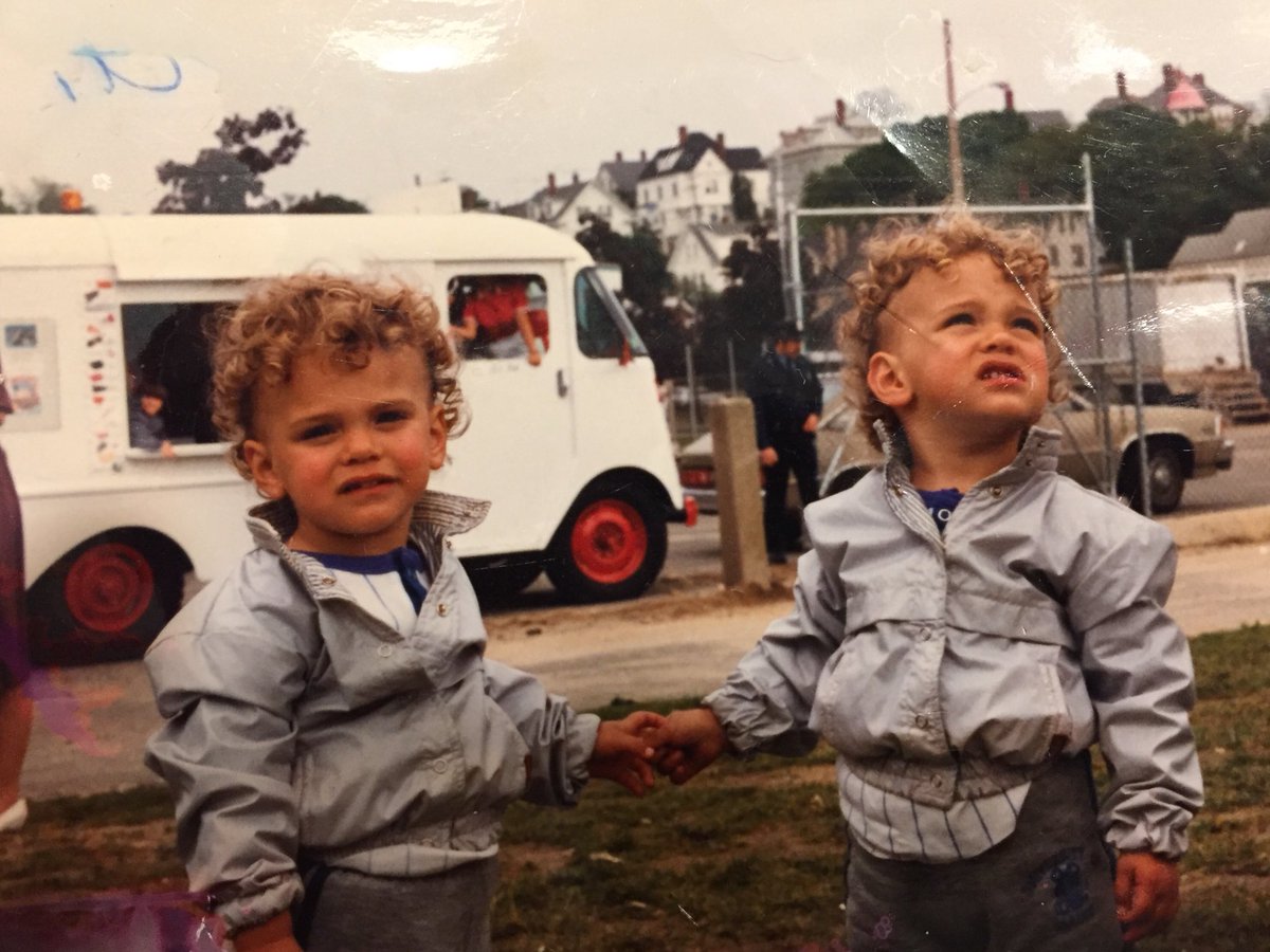 jonny_pratt's tweet image. When your 36 and get this picture from your dad to keep proving since Day 1 who’s your #ThunderBuddy @jonny_pratt  on the left @ThisIsJayPratt  on the right Partners in Crime 4 Life