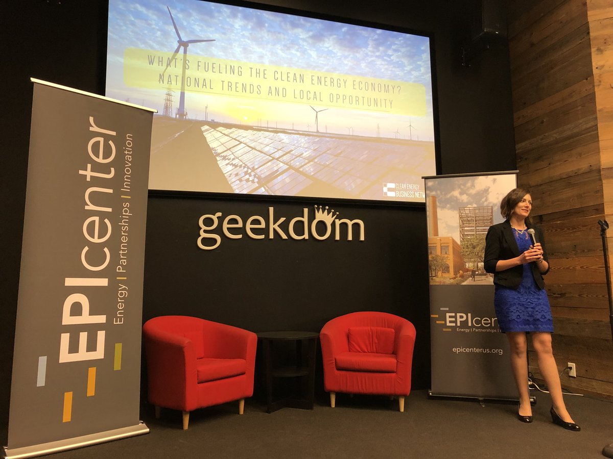 SABJEnergy's tweet image. Clean Energy Business Network President Lynn Abramson is the featured speaker at the inaugural event for EPIcenter's global lecture series. #SATX