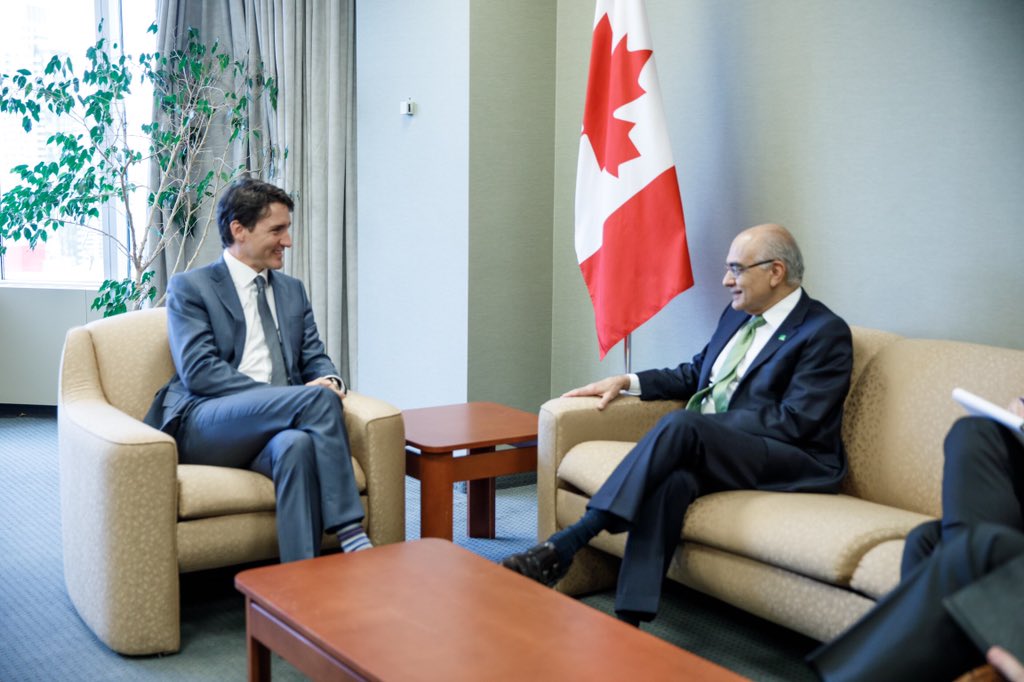 My thanks to Bharat Masrani, President &amp; CEO of TD, for the meeting today focused on how we can keep businesses investing in Canada, grow our economy and create more jobs for Canadians.