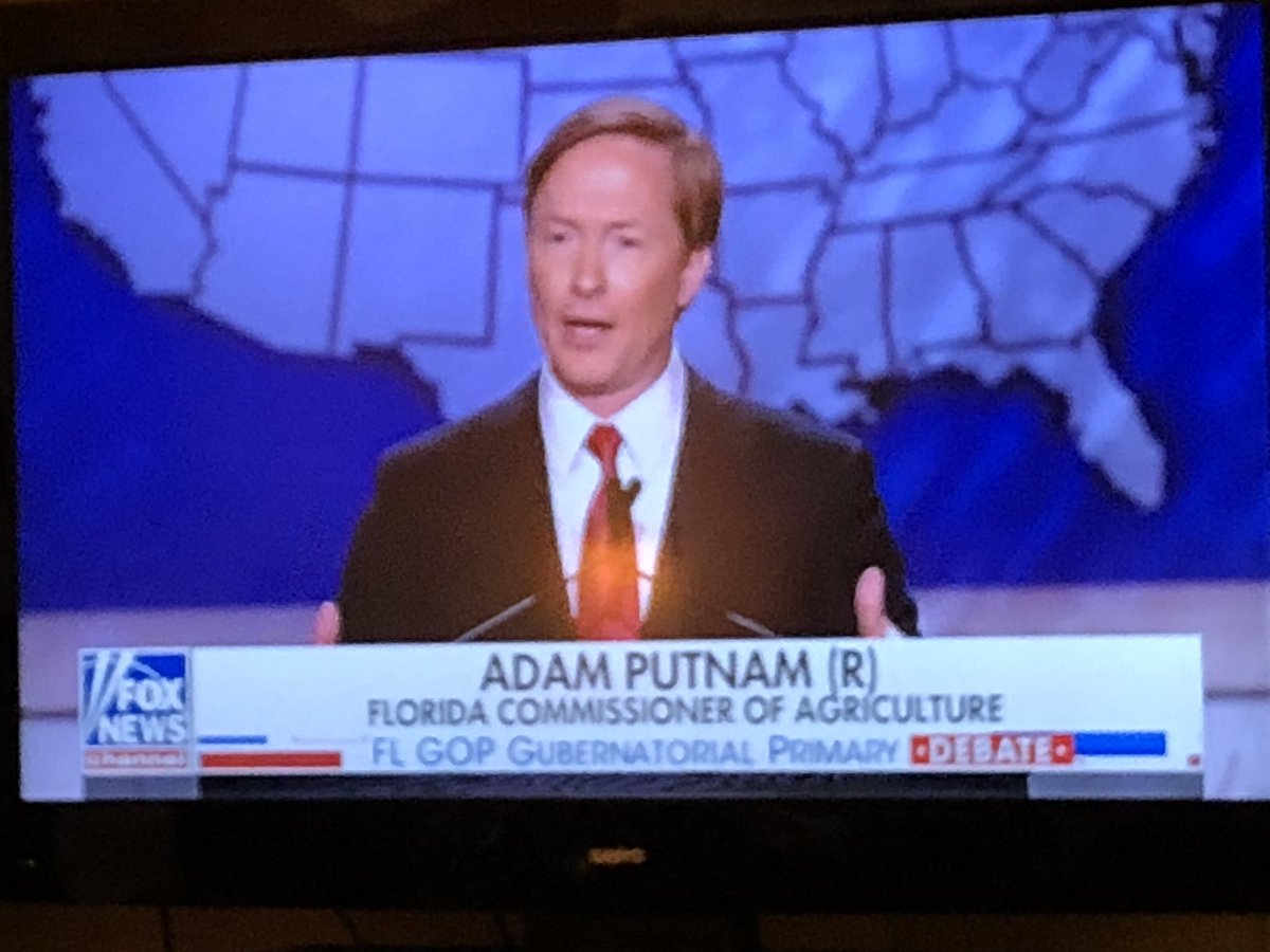 johnson_harvest's tweet photo. Go Adam Putnam https://t.co/7sm1aRRM4j