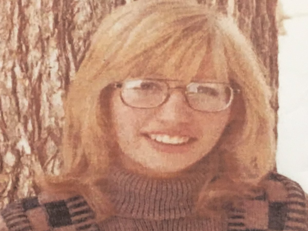 RHandaNBC's tweet photo. #SantaClaraCo #Sheriff Photo of 1974 murder victim #ArlisPerry, found dead in ritual killing inside Stanford church. Possible suspect reportedly killed himself when deputies arrived w search warrant. https://t.co/CWgrlxafjc