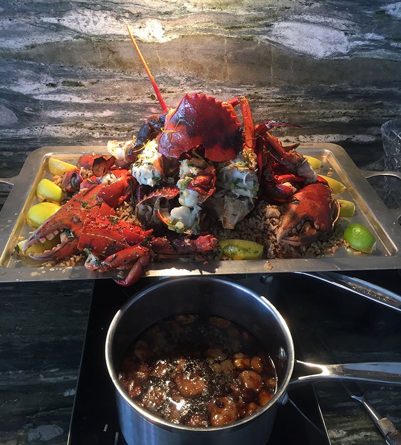 Home delivery from Stuyvesant House. Prepared and plated in your kitchen. Wow. #delverrudi