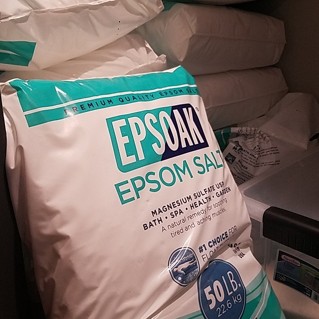 It takes a whole lotta #salt to #float <a href="/SFSaltCompany/">S.F. Salt Company</a> #relax #restore