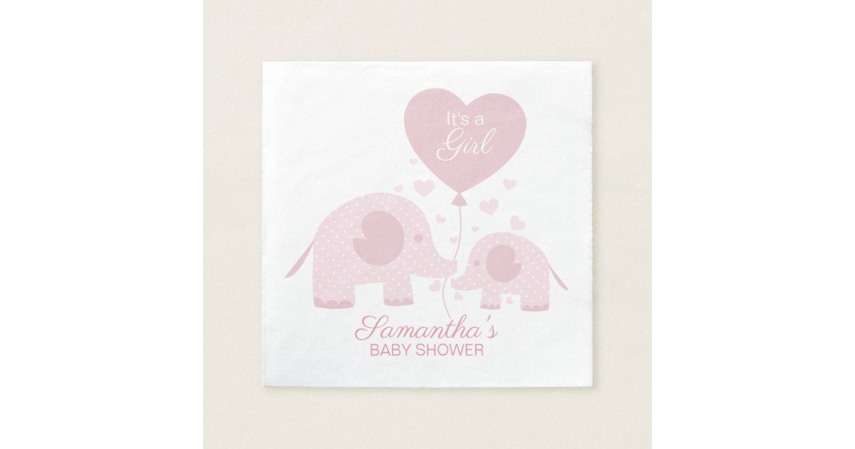 BluebirdInvites's tweet photo. It's a Girl Lovely Pink Elephant Baby Shower Personalized Napkins
#GirlBabyShower #ElephantBabyShower #PinkBabyShower #PartySupplies https://t.co/xBUhlGMCVW https://t.co/b2eDOKS3Mv