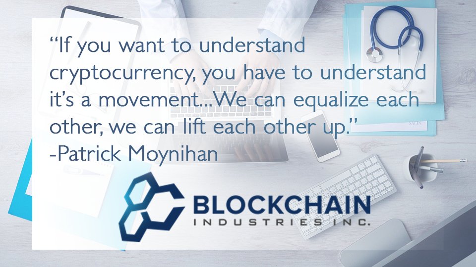 BCII_Ind's tweet image. Here at #BlockchainIndustries Inc., we realize  the blockchain is more than a crypto-backed computer program. It has the potential to change the world and incentivize honesty in a way that has never been done before. Join us at Blockchainind.com to join the movement. #BCII
