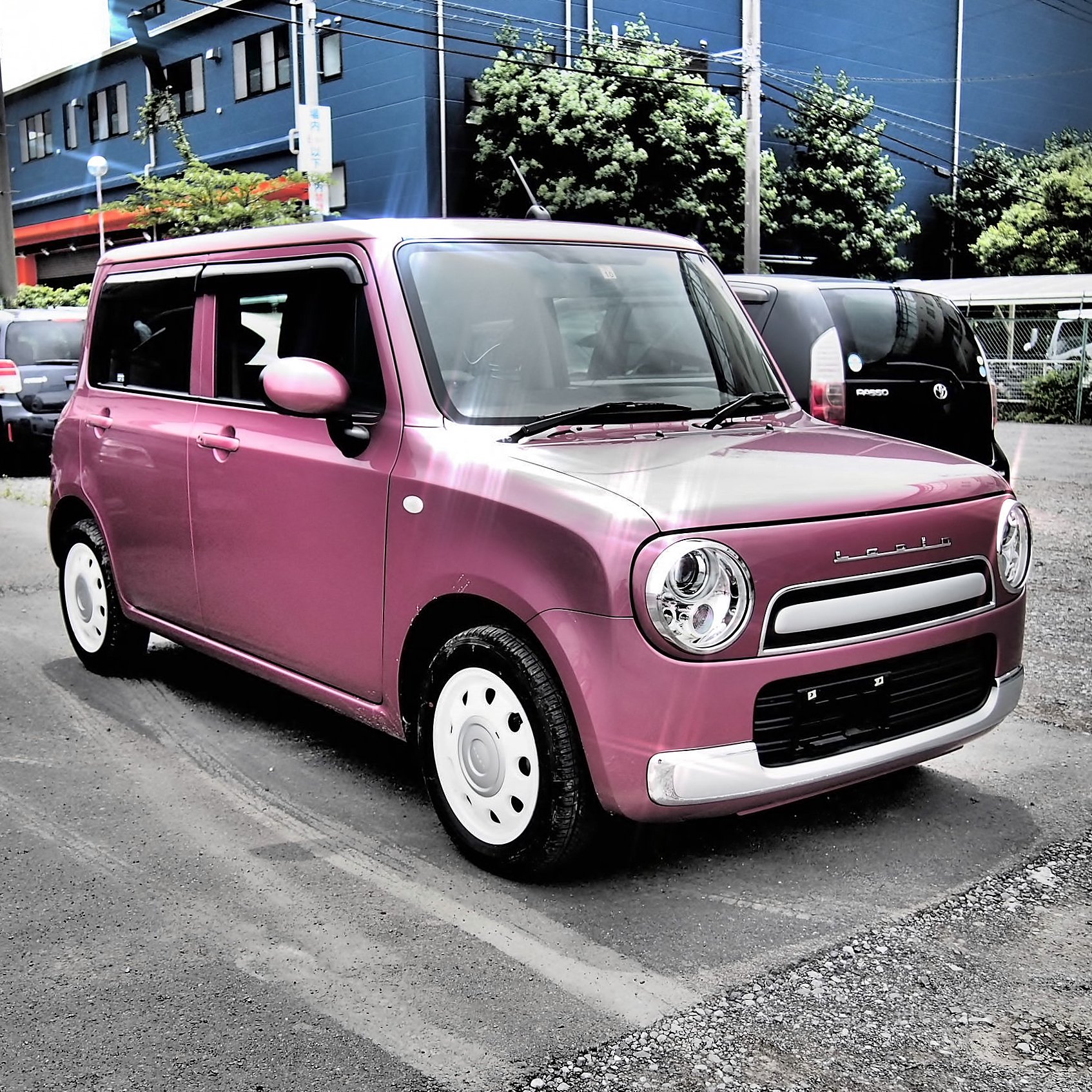 ｔｍｋ 港北中古車物流センター Twitterissa ピンクの アルトラパンショコラ 展示中 おしゃれでかわいいクルマです 車両詳細情報 展示情報は こちらから T Co ezgrqsbd 中古車 クルマ 車 アルトラパン アルトラパンショコラ トヨタ