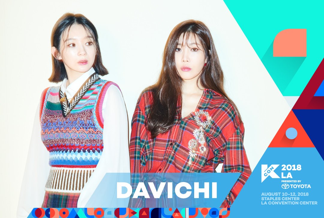 KCON_official's tweet image. [#KCON2018LA] 4TH ARTIST ANNOUNCEMENT
&amp;lt;#DAVICHI&amp;gt;, &amp;lt;#IN2IT&amp;gt;, &amp;lt;#NUESTW&amp;gt;, &amp;amp; &amp;lt;#TWICE&amp;gt; will participate in KCON 2018 LA! Please send a welcome message to the "4th line-up artists"!
LA에서 만나게 될 최고의 KPOP 아티스트들♥
#KCON #KCON18LA #LETSKCON #다비치 #인투잇 #뉴이스트W #트와이스