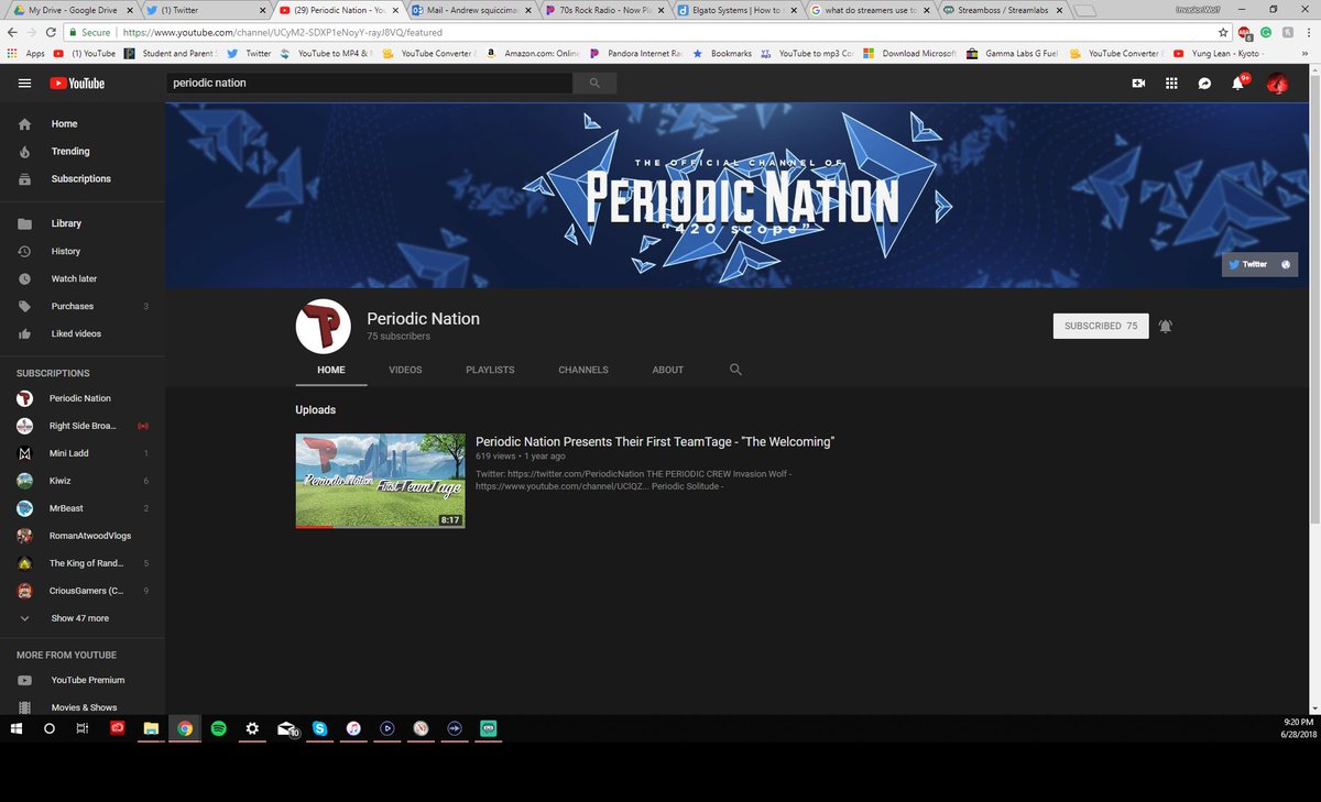 Squizzy320's tweet photo. @fanscott1234 Periodic is coming back LET'S GOOO https://t.co/IfiUBdr2aW