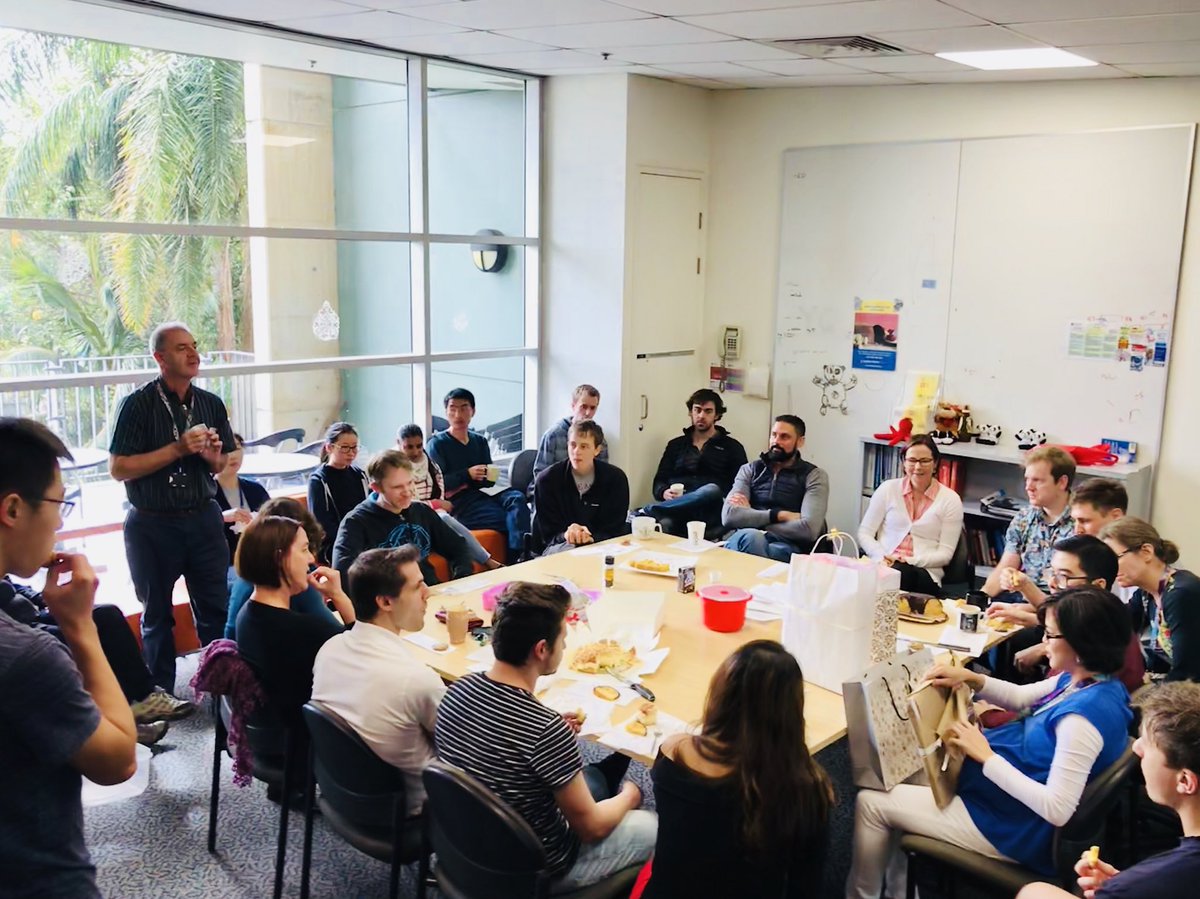 We swapped peptides for cakes during a little break this morning to celebrate some farewells at the @CraikGroup