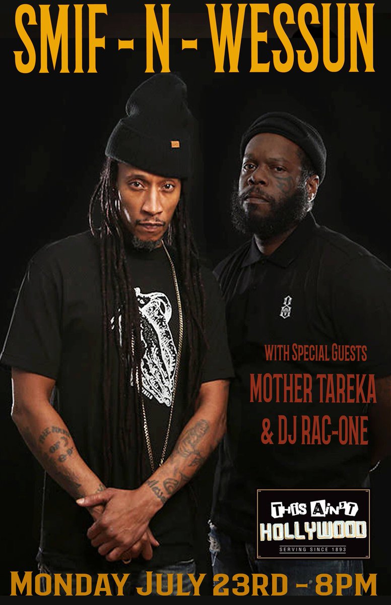Back by popular demand, the Bucktown Legends <a href="/Smifnwessun/">Smif-N-Wessun</a>, live in #hamont July 23rd, early show 8pm.

We're celebrating with a Bucktown episode of In Tha Kut tn, listen at <a href="/933CFMU/">93.3 CFMU</a> &amp; bit.ly/cfmu_itk. Podcast up after the show.