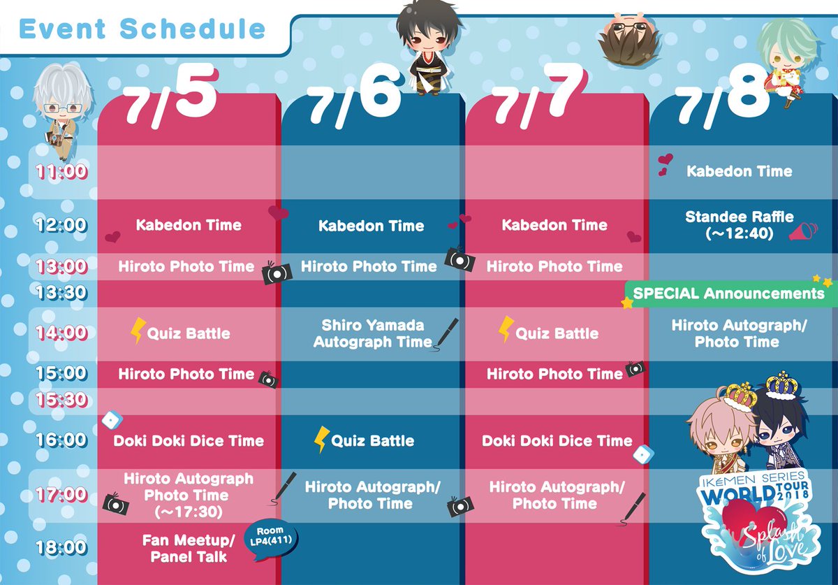 Anime Expo Schedule Sunday